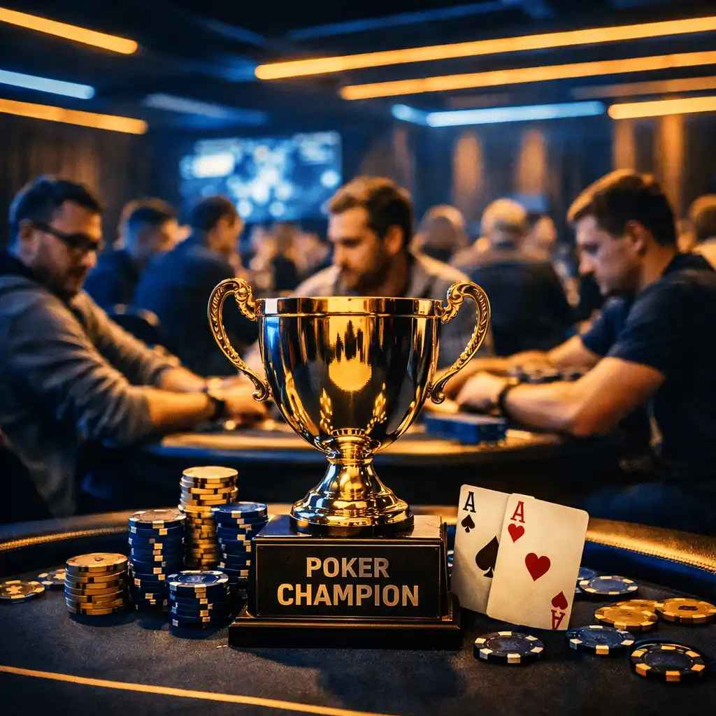 Turniej pokerowy dla firm IT we Wrocławiu z pucharem dla zwycięzcy i nowoczesną salą konferencyjną